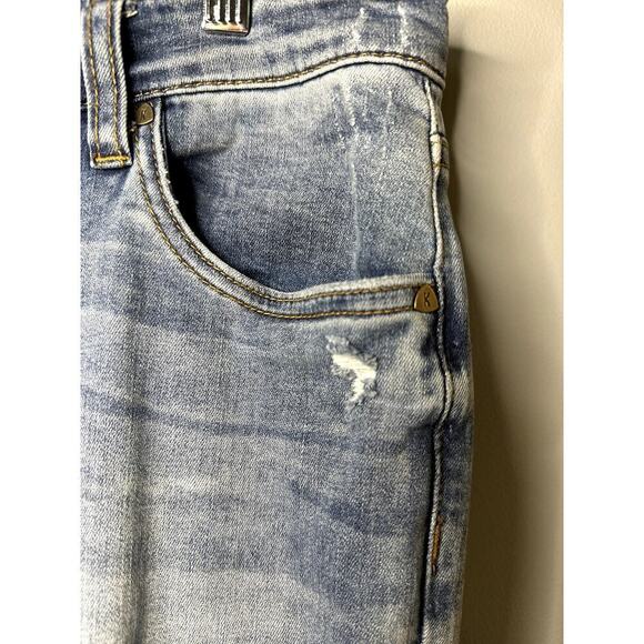Kut from the Kloth Women's Distressed Boyfriend Jean Size 8 - Picture 6 of 11